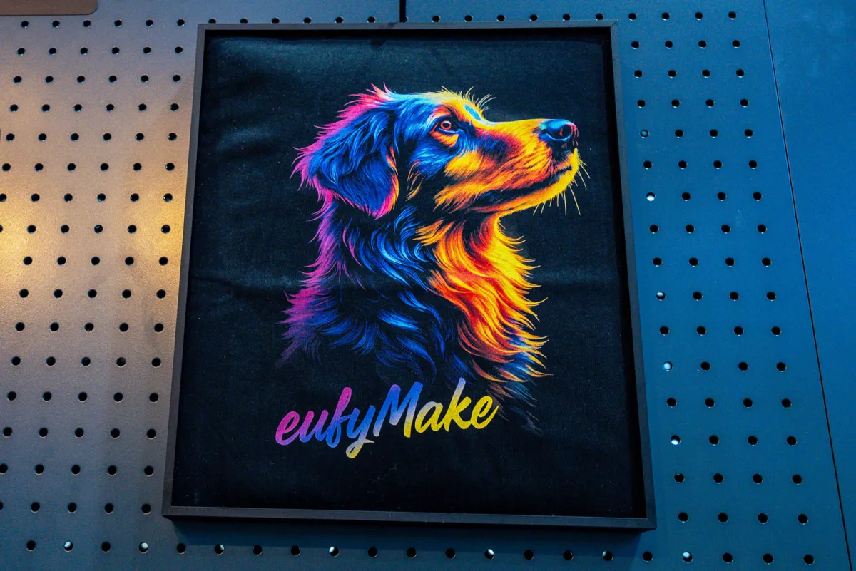 Подготовка изделия к печати на принтере EufyMake Fabric Printer