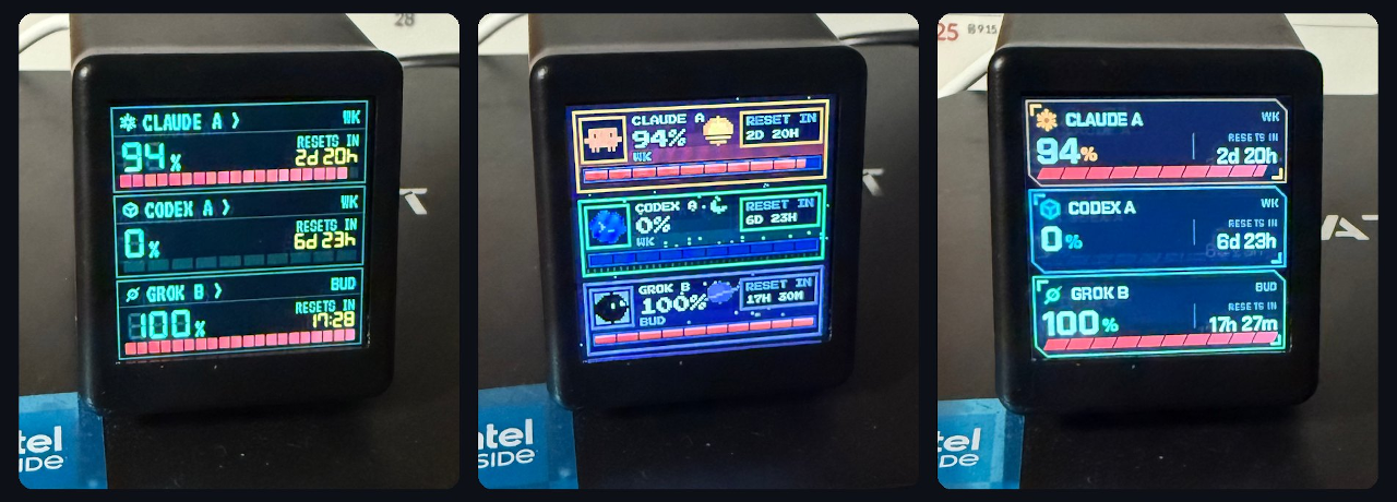 Гаджет GeekMagic SmallTV с небольшим экраном