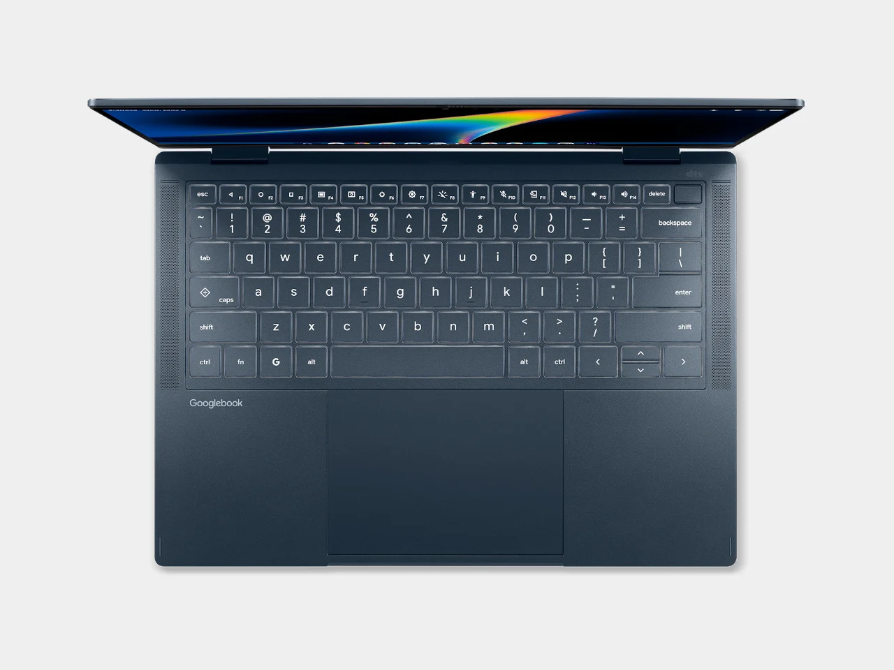 Приложения Android на экране Acer Googlebook 14