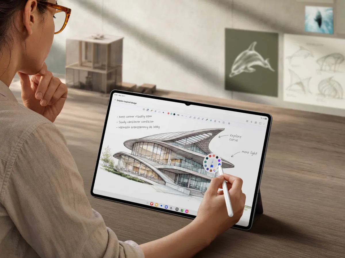 Galaxy Tab S12 Ultra с большим экраном