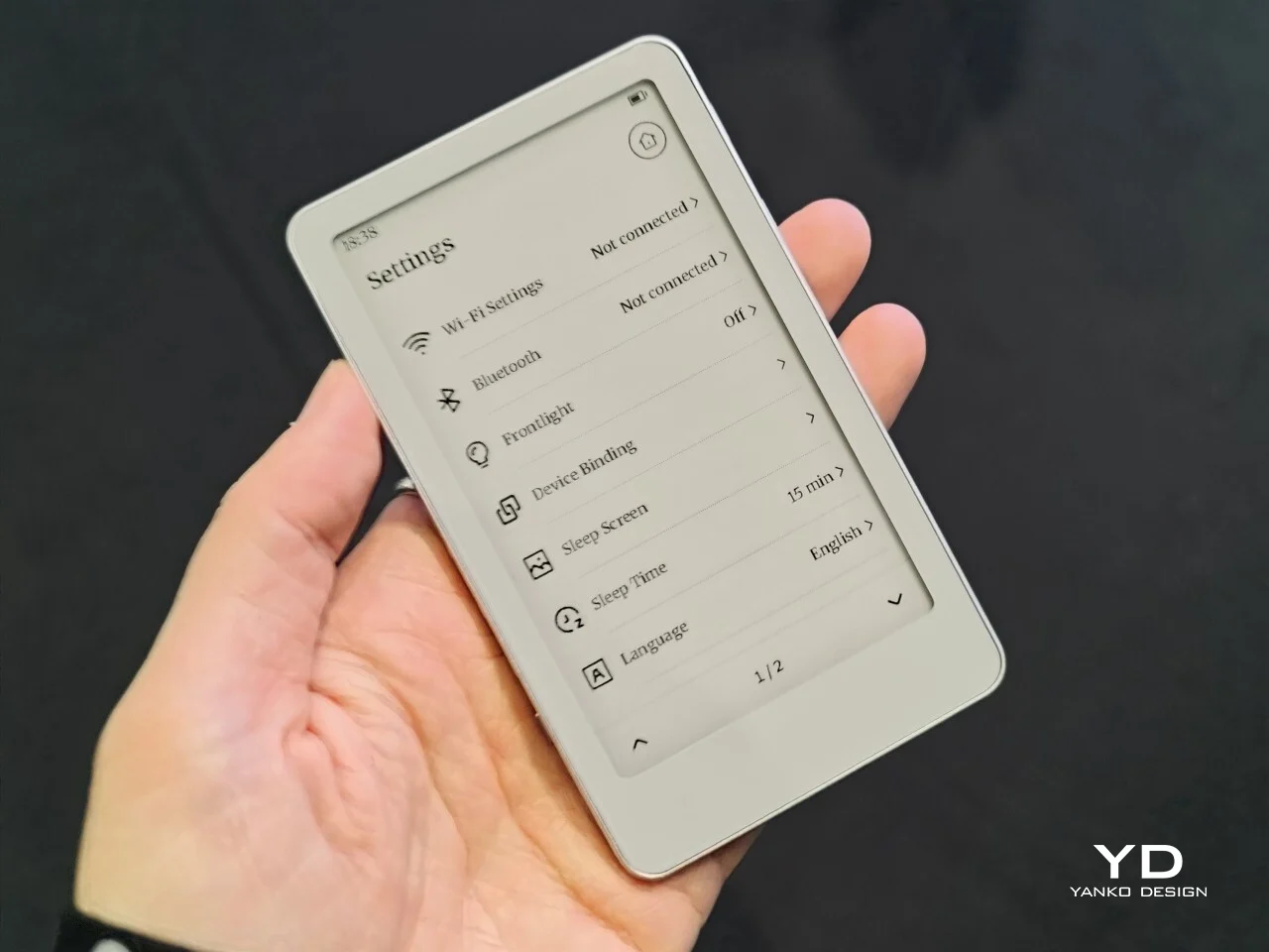 Слот для карты microSD в корпусе BOOX Picco
