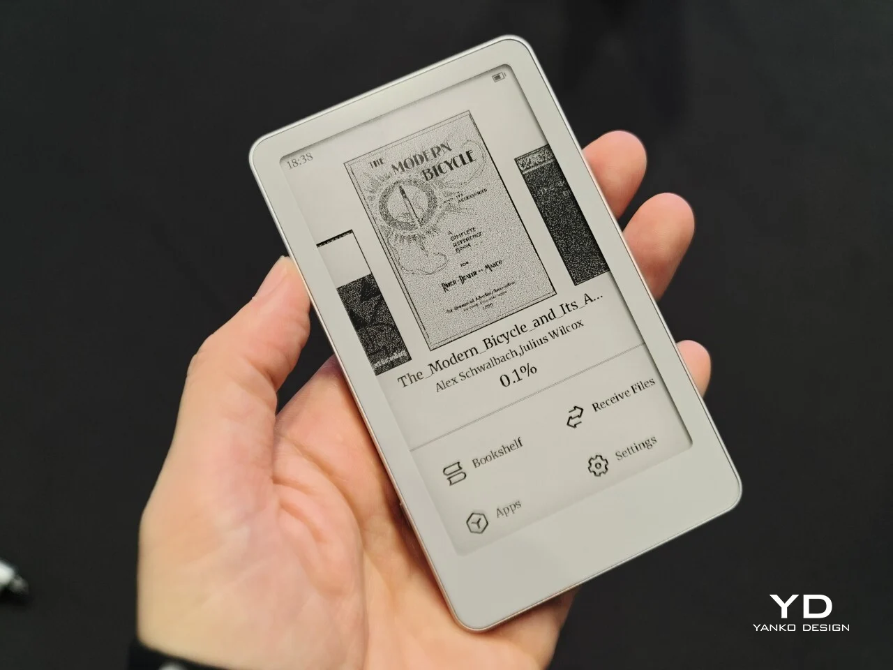 Книжная полка в интерфейсе BOOX Picco