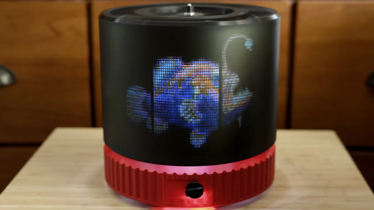 Электромеханический 3D-дисплей на основе светового поля