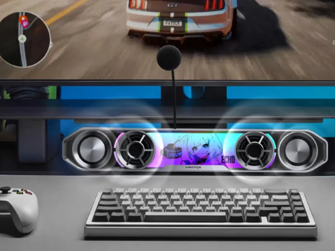 Элементы управления и разъёмы Hecate G2000 Bar