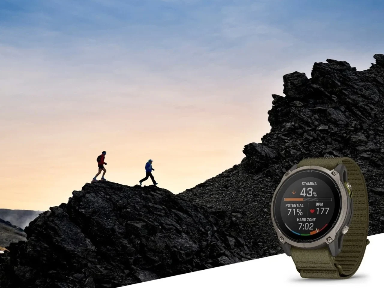 Спортивные часы Garmin крупным планом