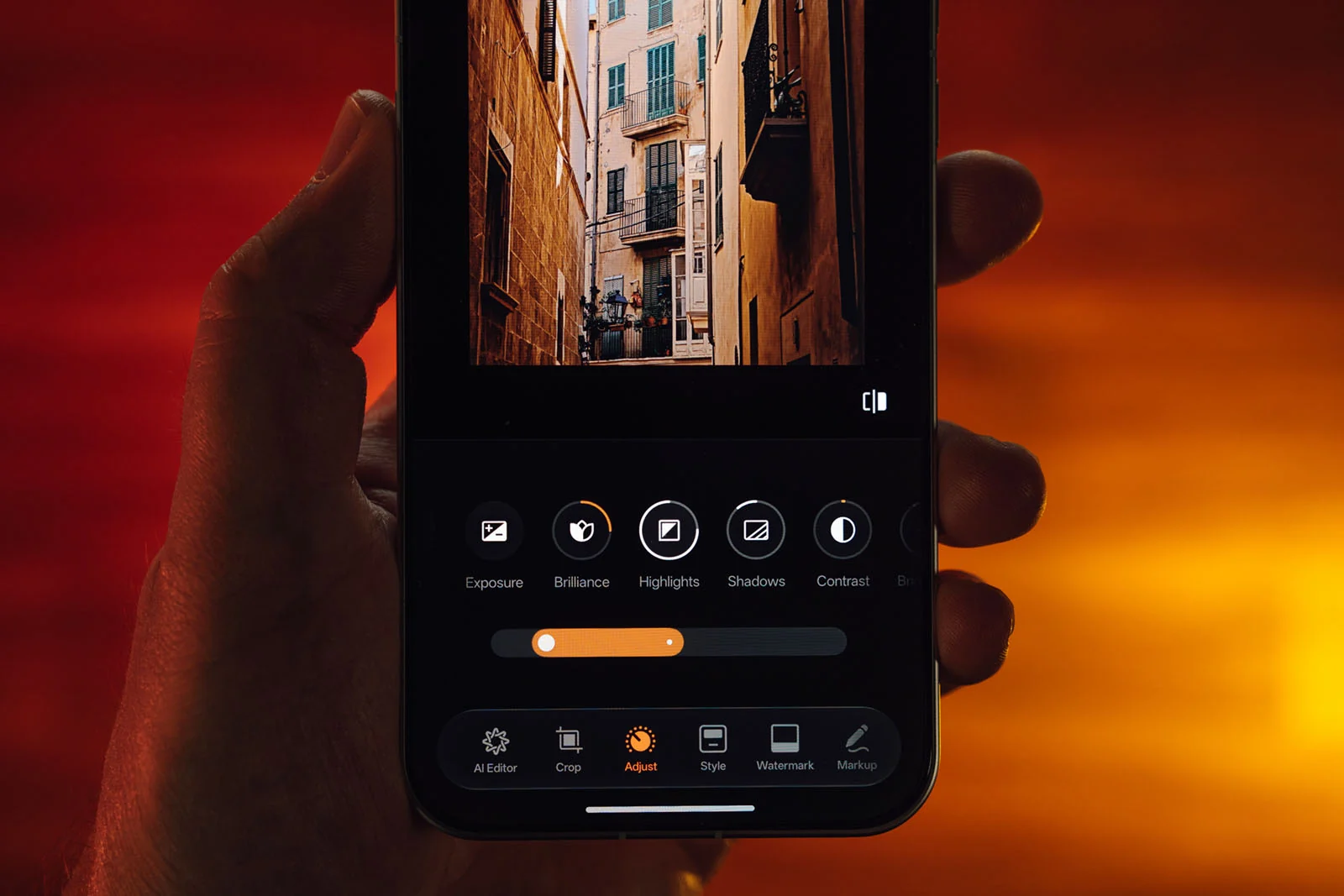 Кадр с широким динамическим диапазоном на Oppo Find X10 Pro Max