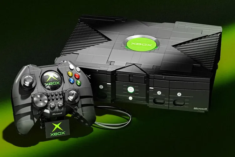 Конструктор Mattel Brick Shop в виде оригинальной консоли Xbox