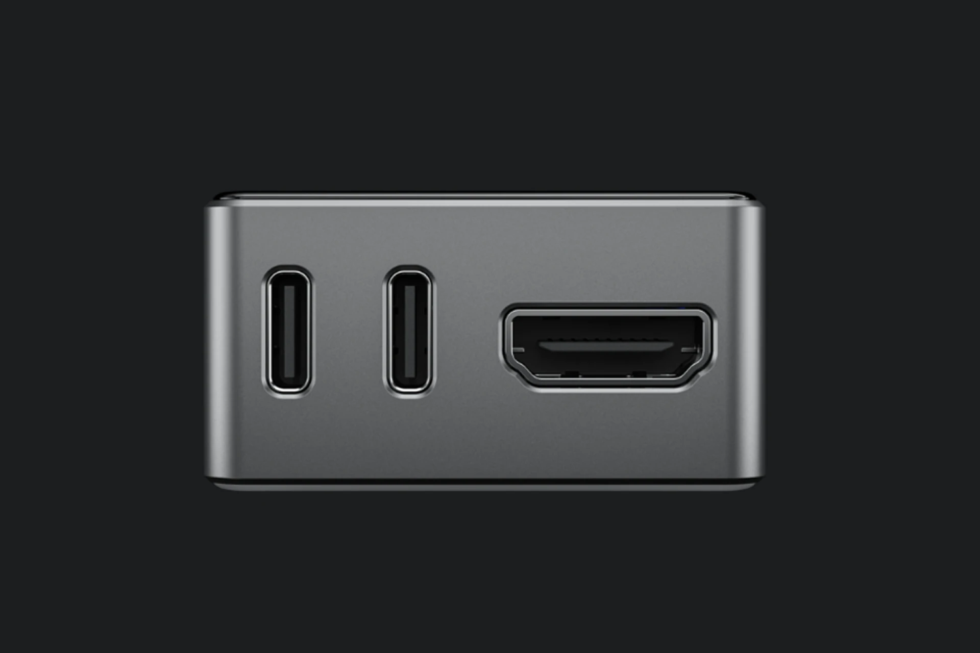 Задняя панель JetKVM Mini W без разъёма Ethernet