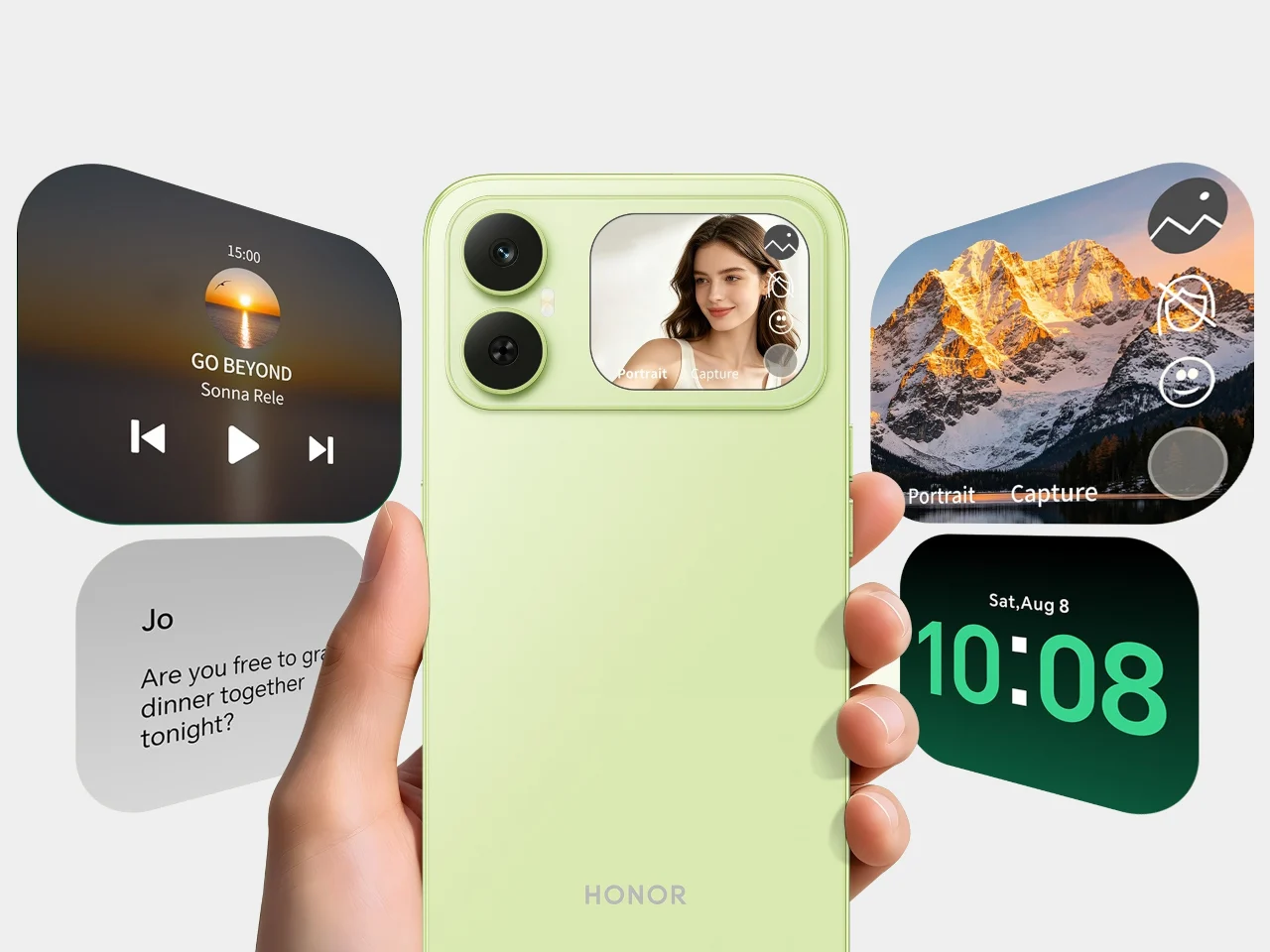 Honor X5d s в расцветке Forest Green