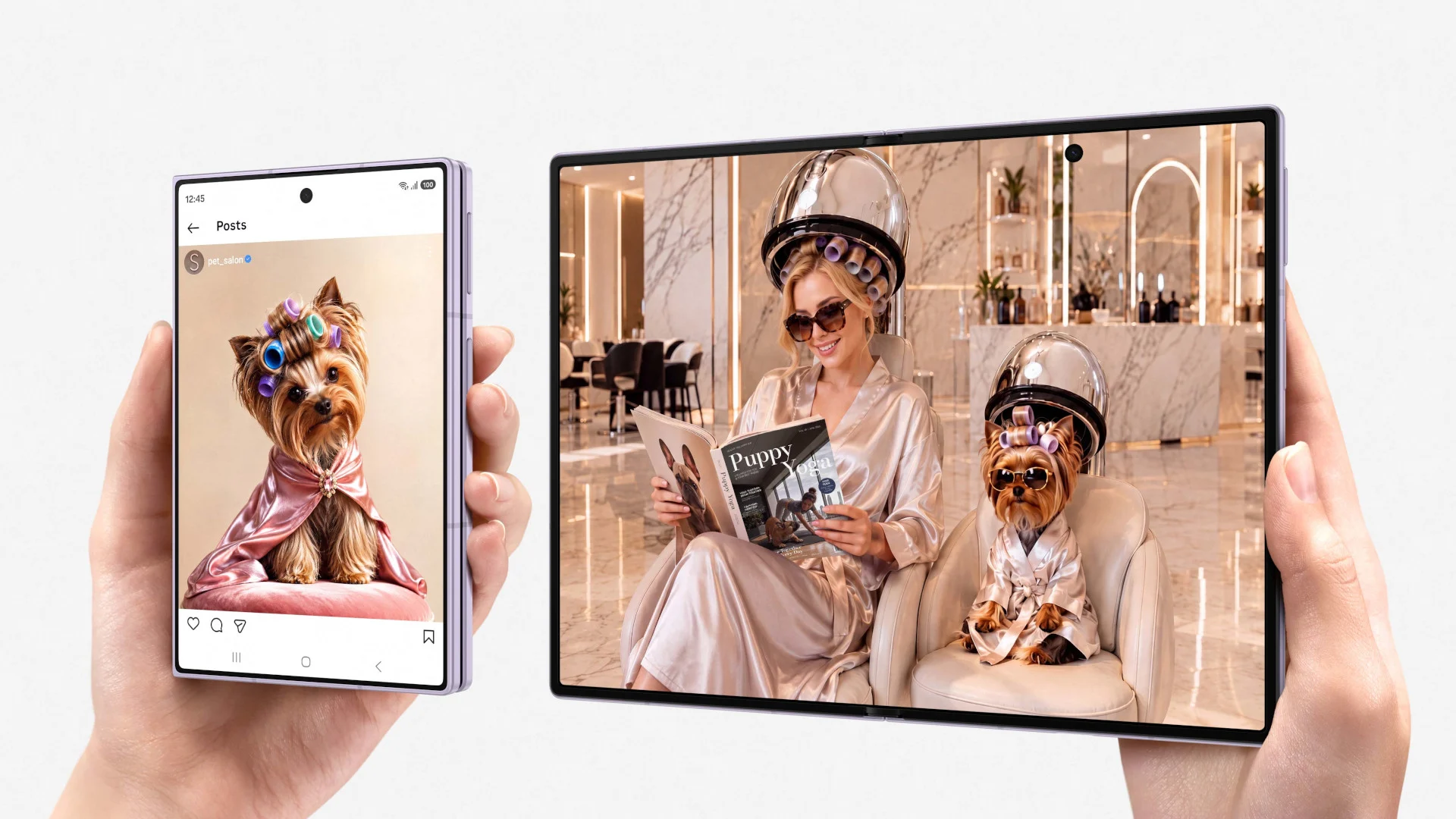 Samsung Galaxy Z Fold8, официальное изображение