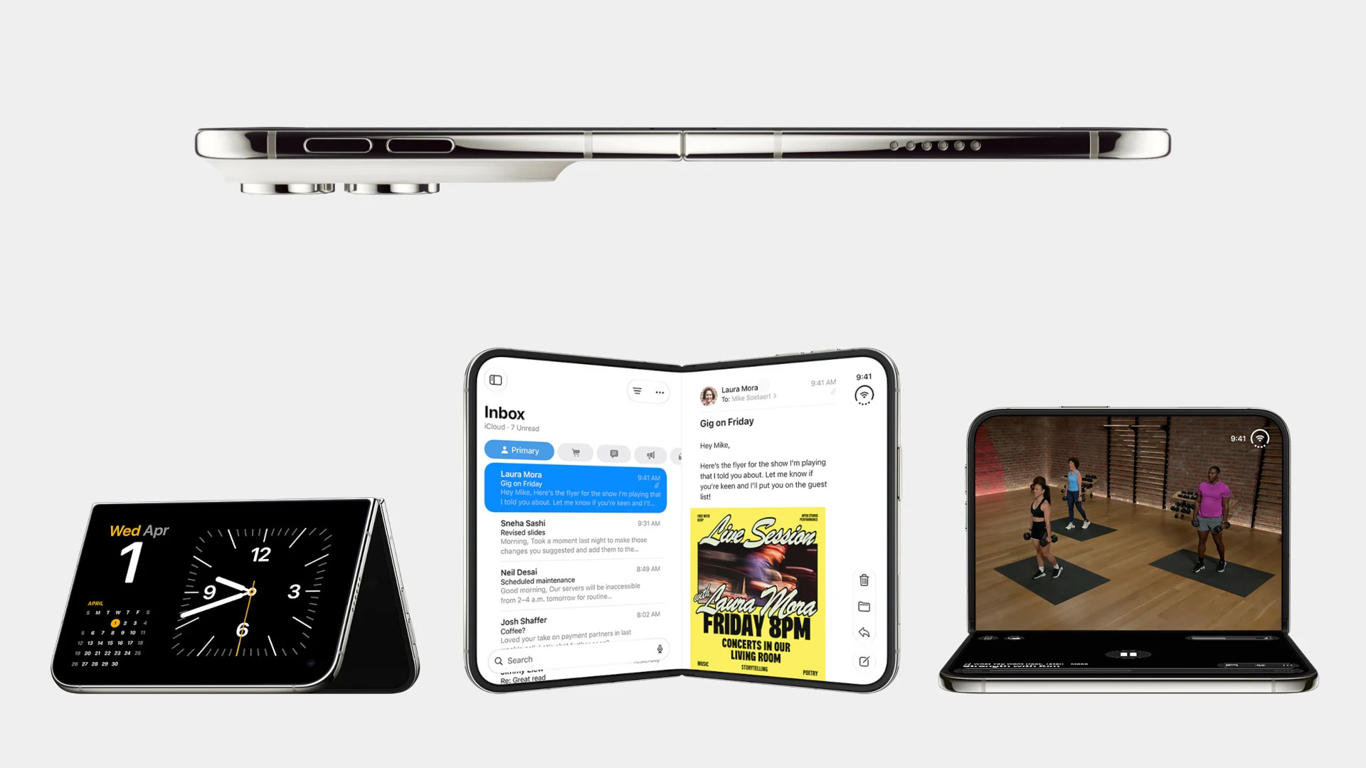 Apple iPhone Duo, официальное изображение
