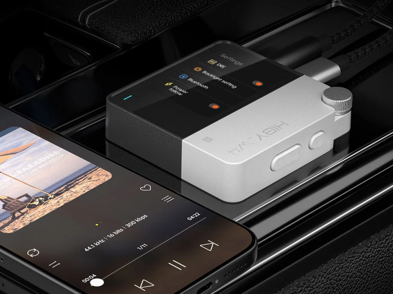 Порт USB-C на HiBy W4
