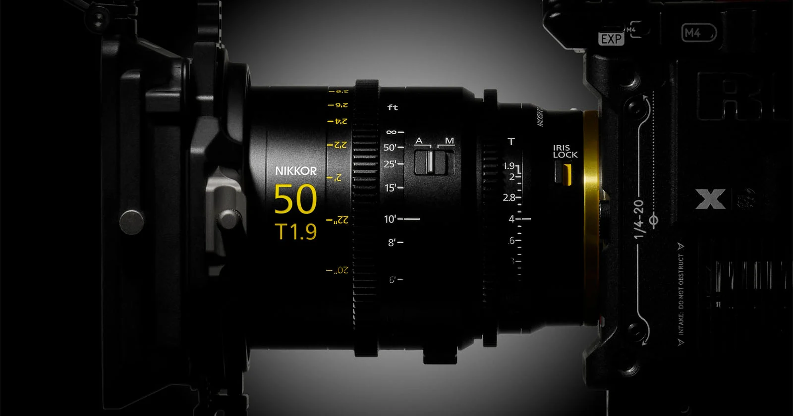 Кинообъектив Nikkor Z Cinema 50mm T1.9 VV с байонетом Z