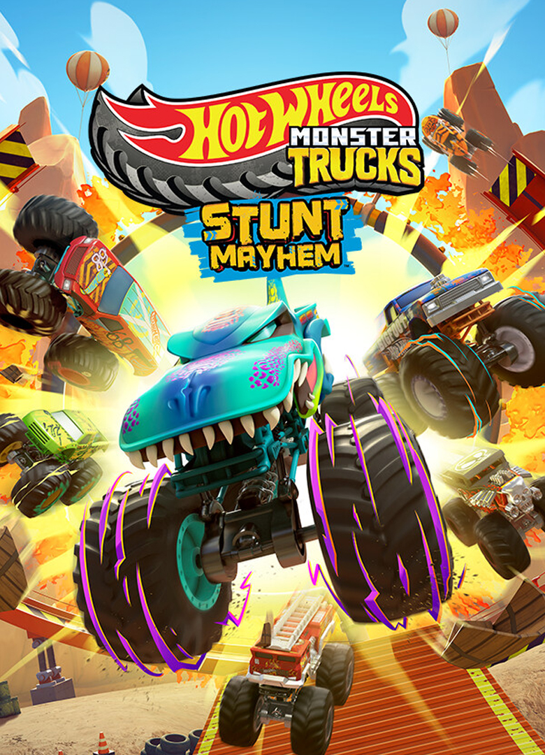 Обложка игры Hot Wheels Monster Trucks: Stunt Mayhem