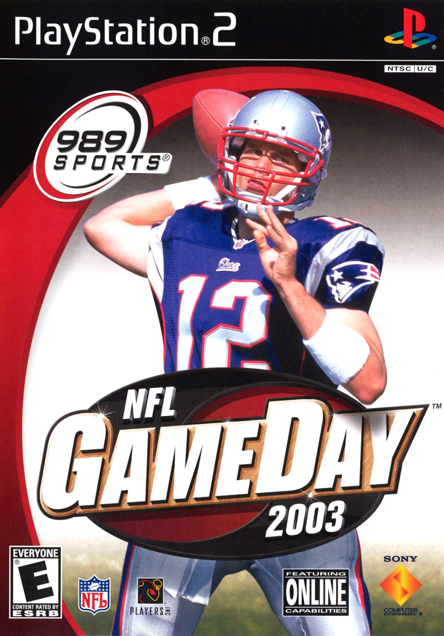 Обложка NFL GameDay 2003
