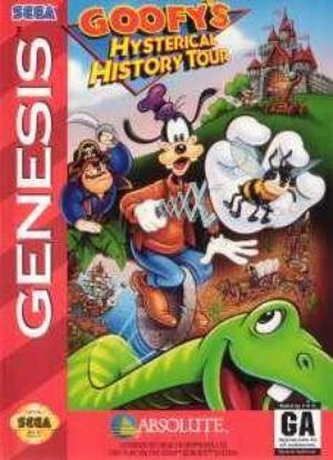 Обложка Goofy's Hysterical History Tour