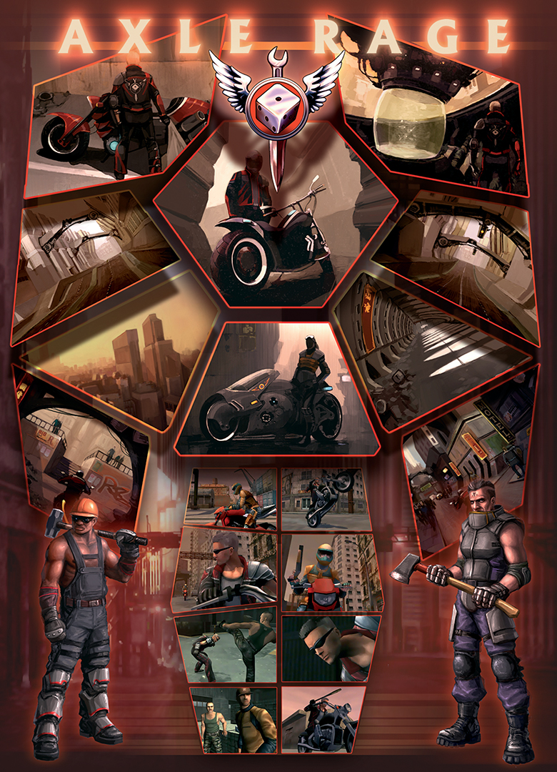 Обложка игры Axle Rage