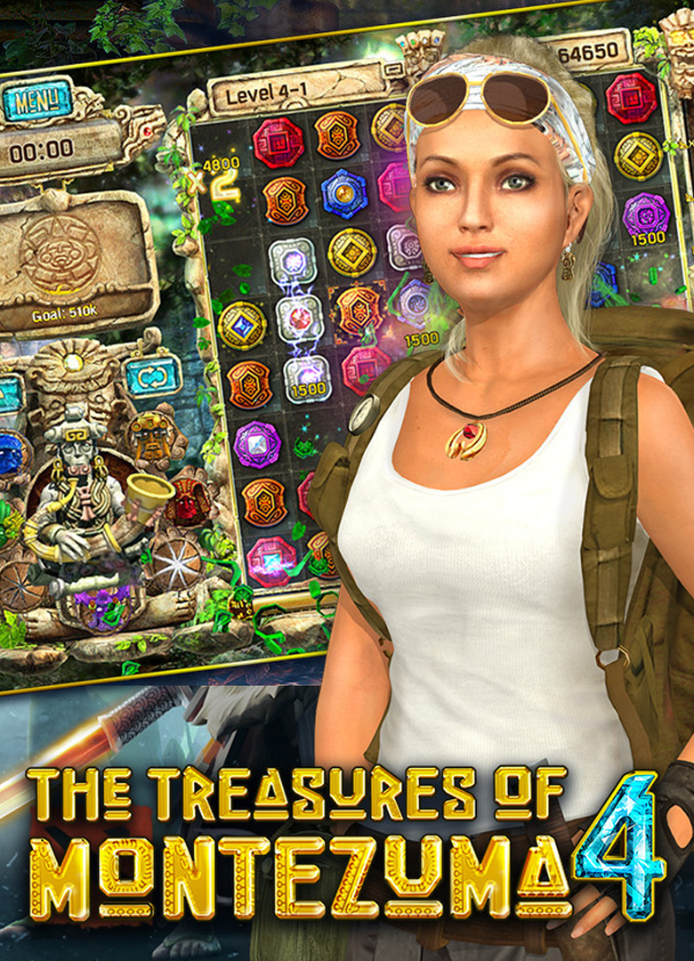Обложка игры The Treasures of Montezuma 4
