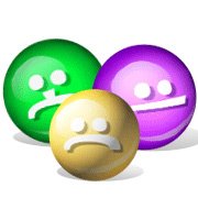 Обложка игры Трехмерные шарики