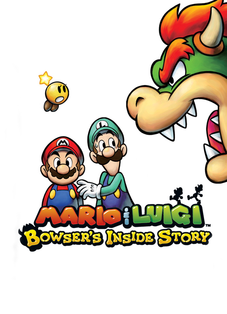 Обложка игры Mario & Luigi: Bowser's Inside Story