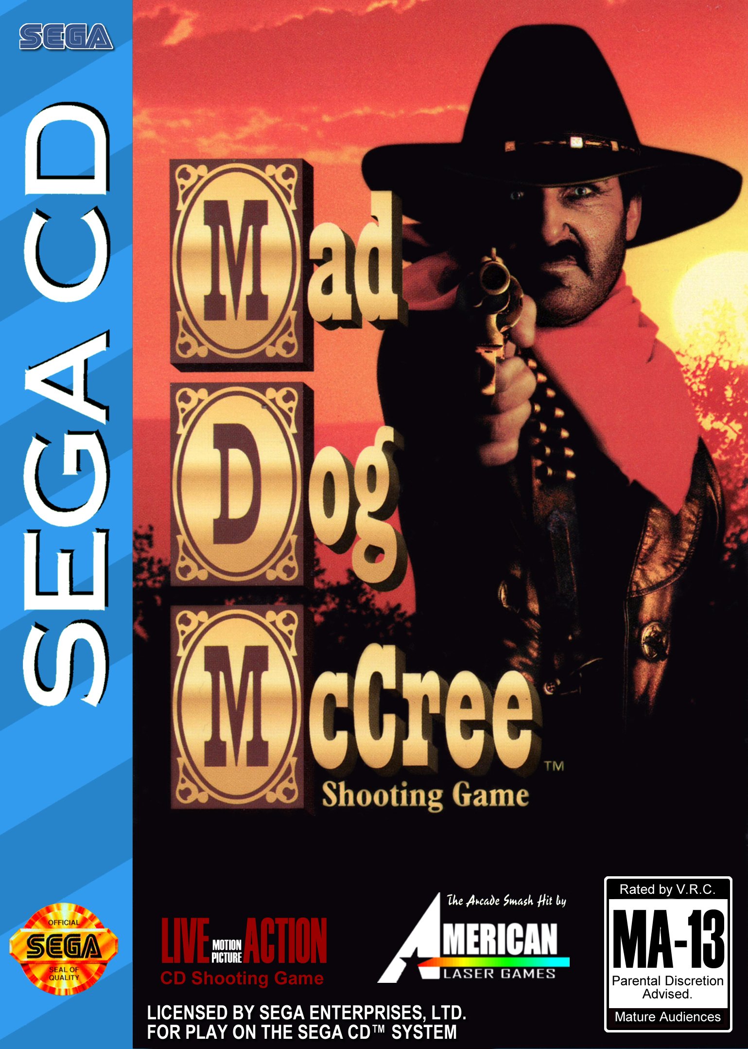 Обложка Mad Dog McCree