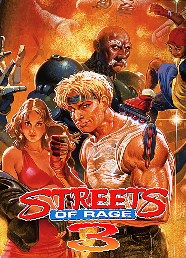 Обложка игры Streets of Rage 3
