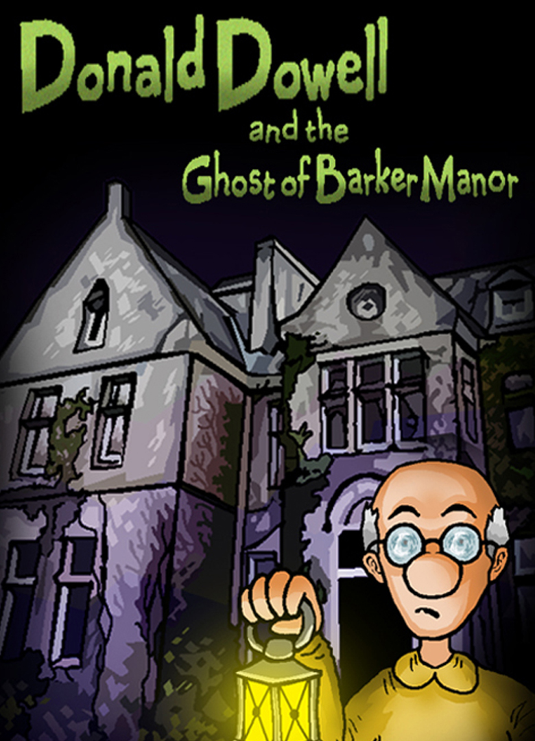 Обложка Donald Dowell and the Ghost of Barker Manor