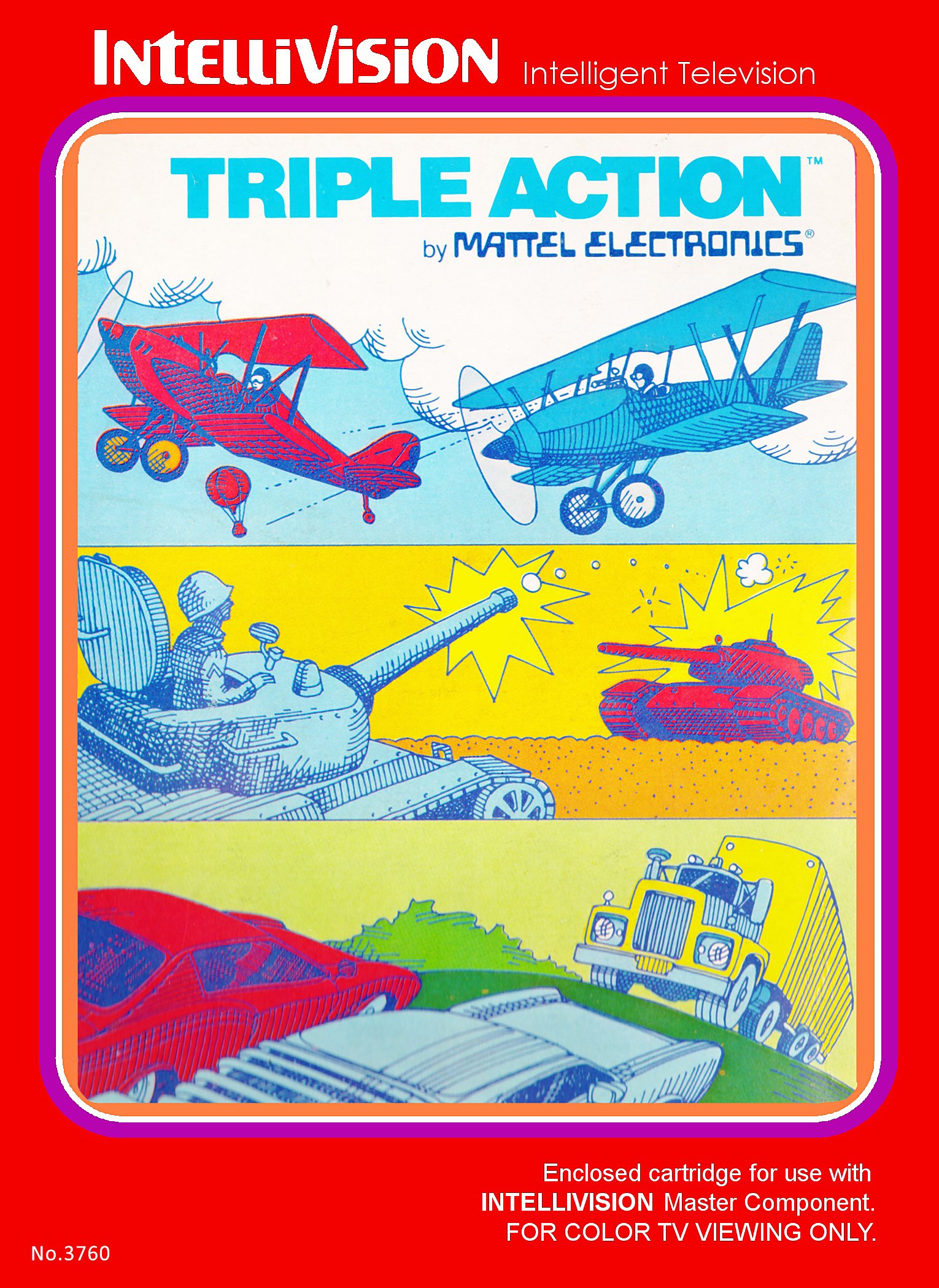 Обложка игры Triple Action