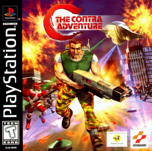 Обложка игры C: The Contra Adventure