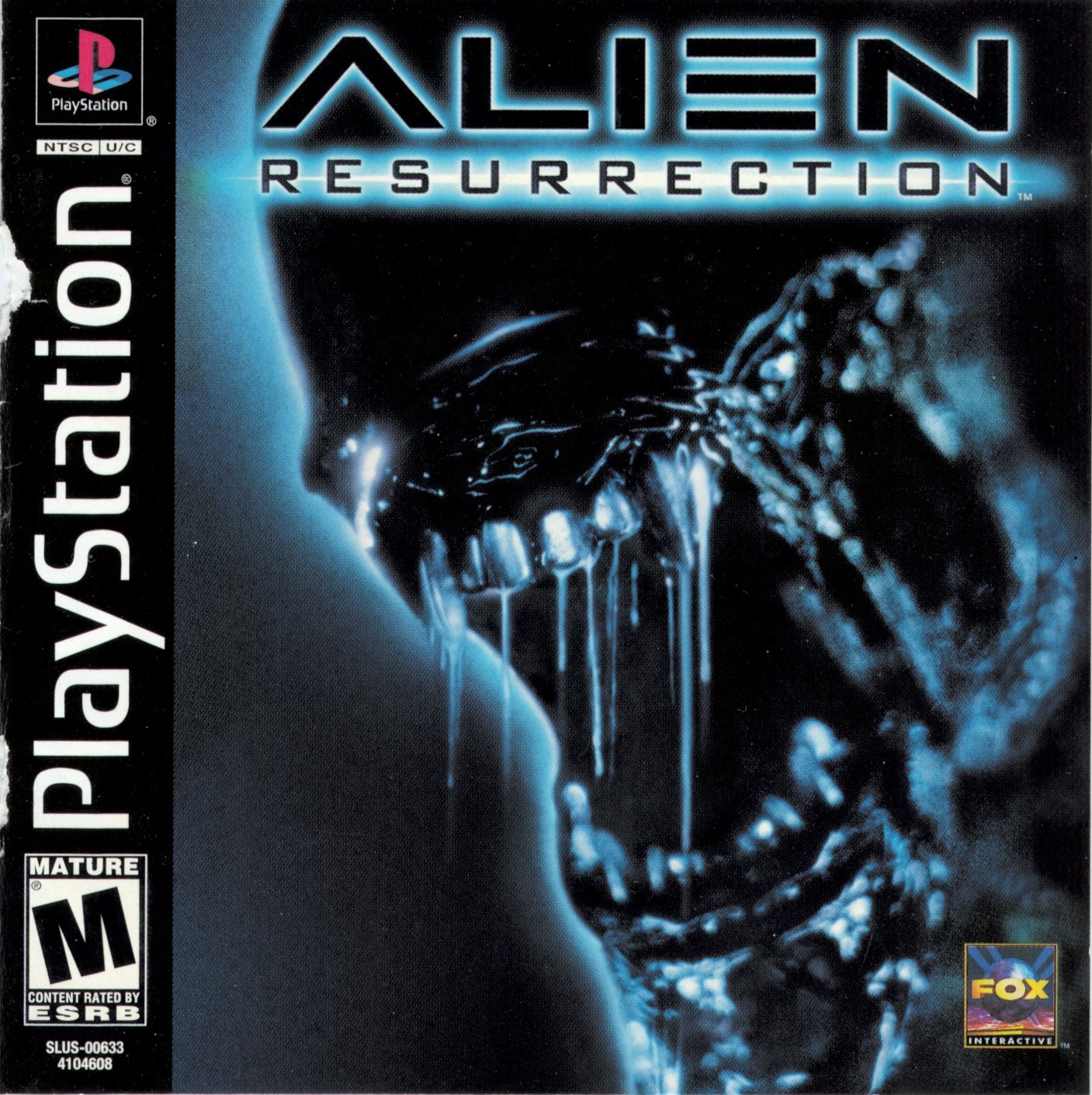 Обложка игры Alien Resurrection