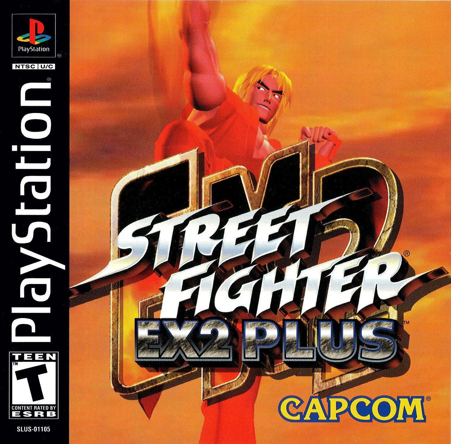 Обложка Street Fighter EX 2 Plus