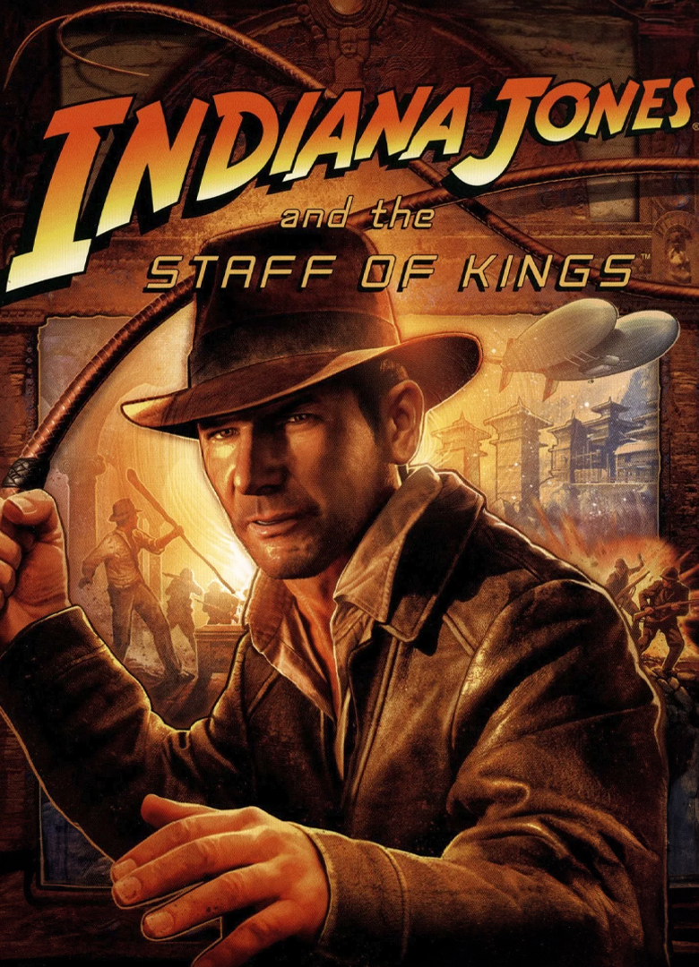 Обложка игры Indiana Jones and the Staff of Kings