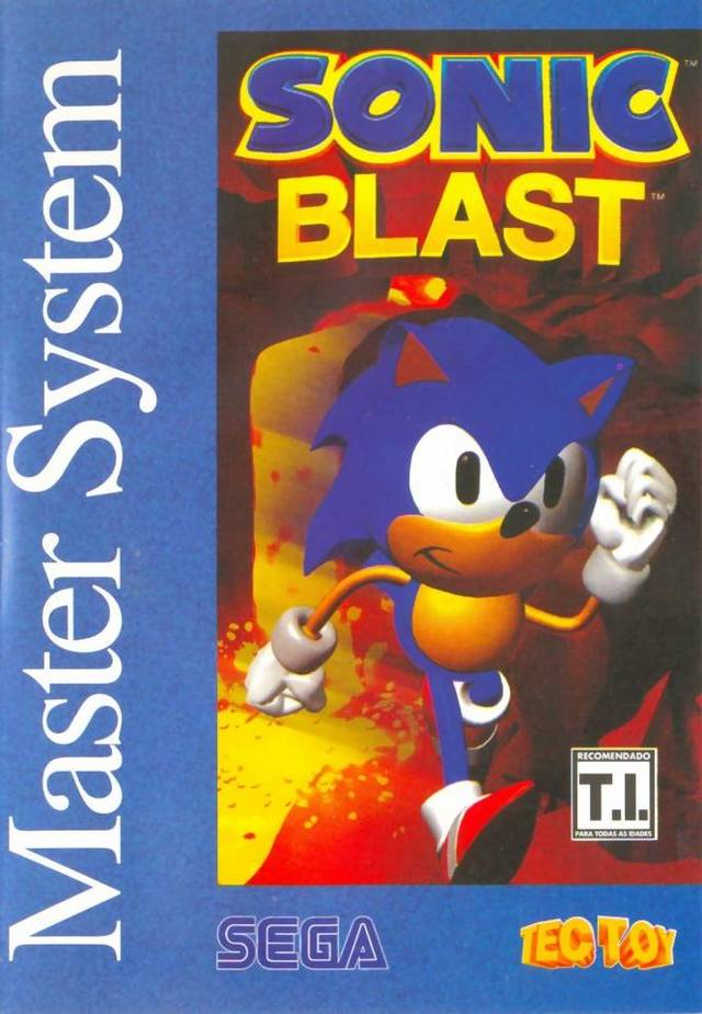 Обложка Sonic Blast