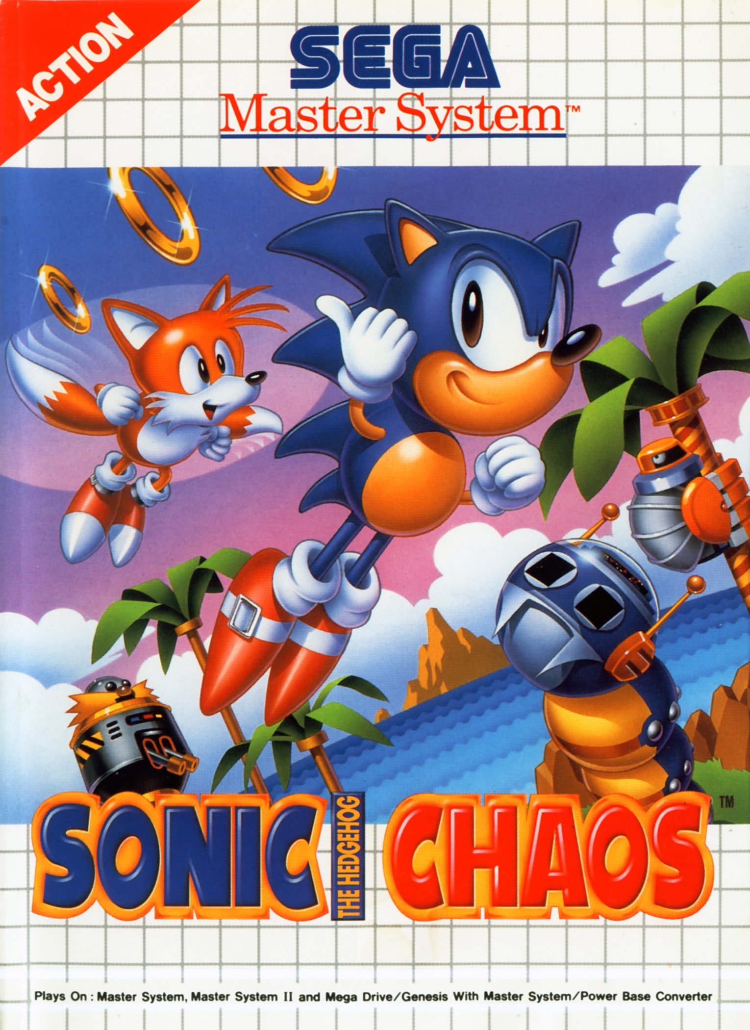 Обложка игры Sonic the Hedgehog Chaos