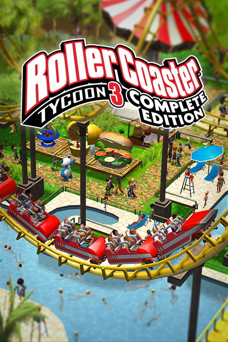 Обложка игры RollerCoaster Tycoon 3: Complete Edition