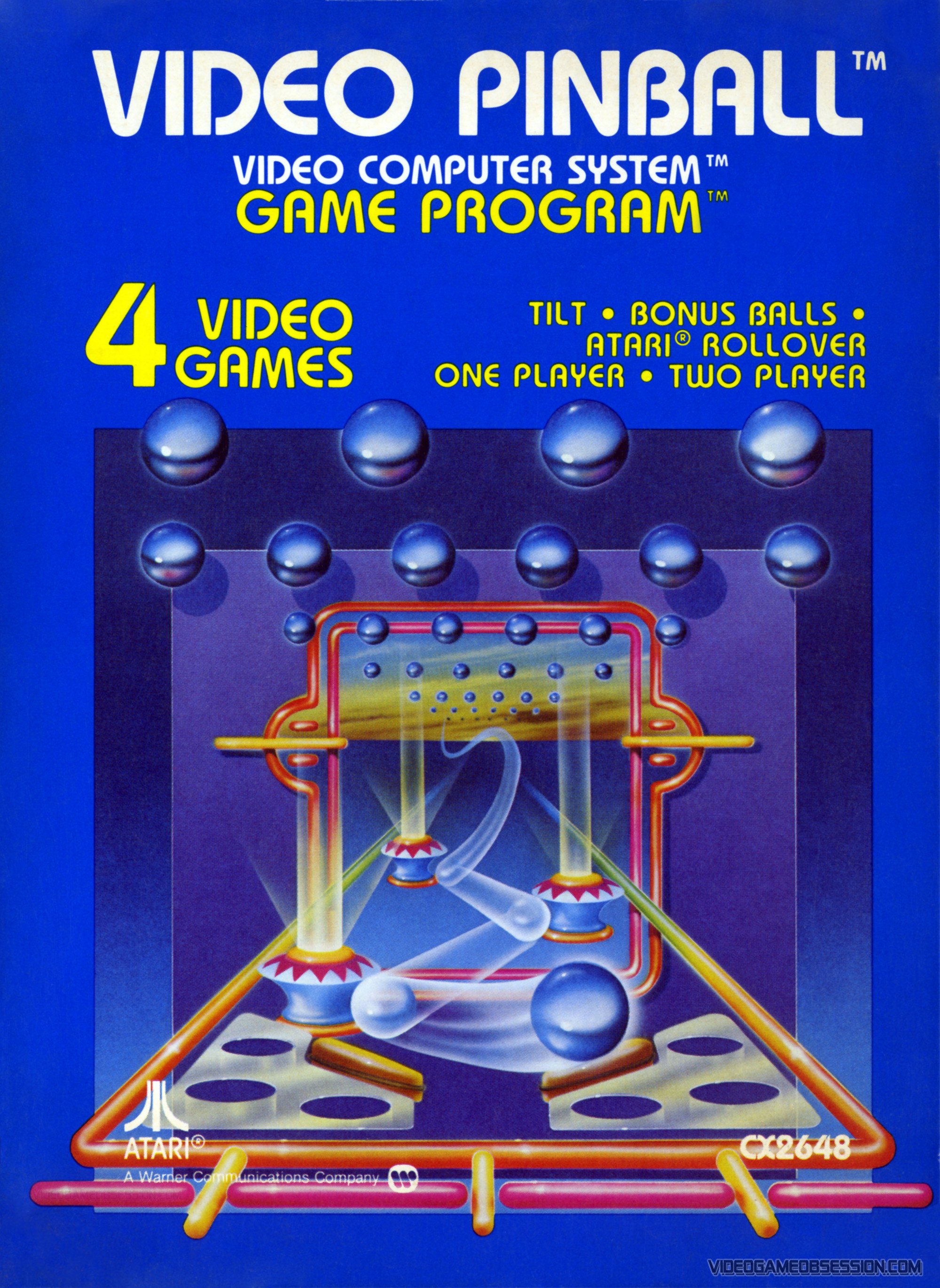 Обложка игры Video Pinball