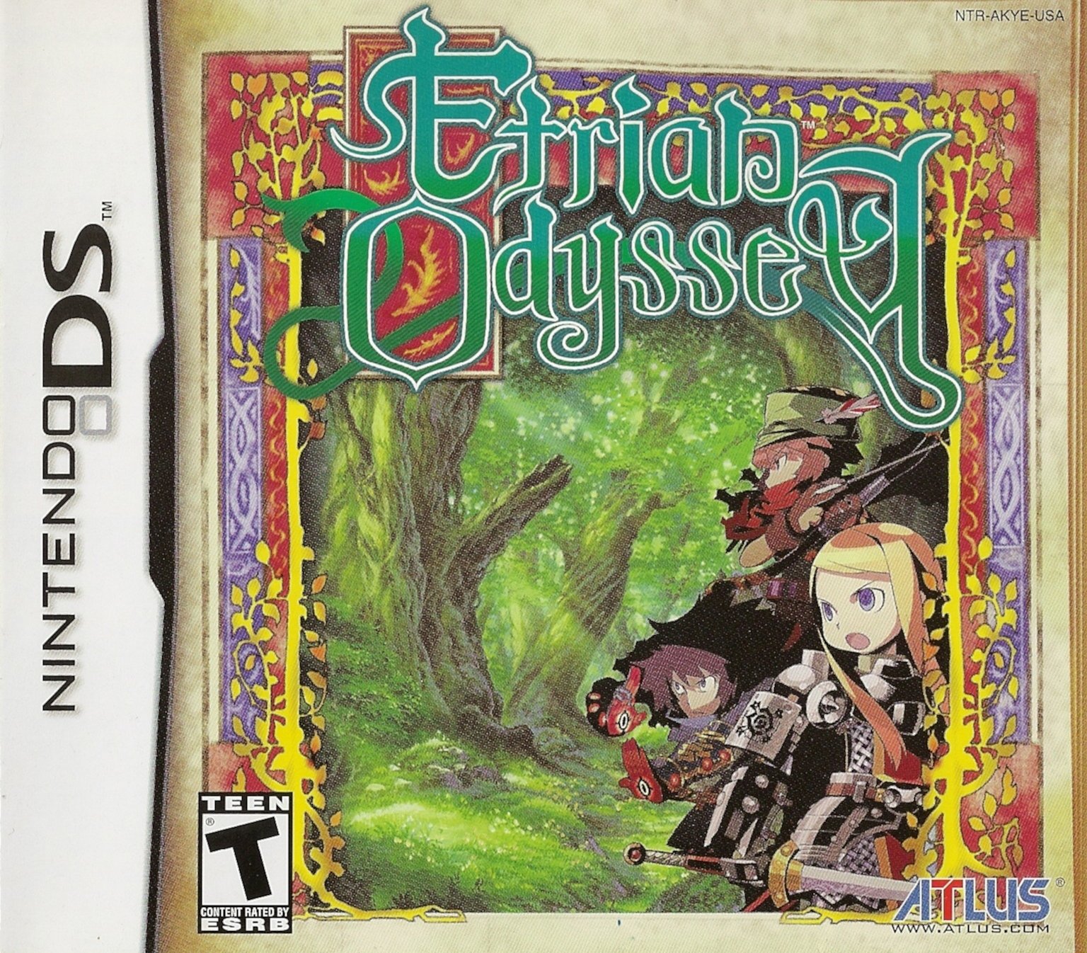 Обложка игры Etrian Odyssey