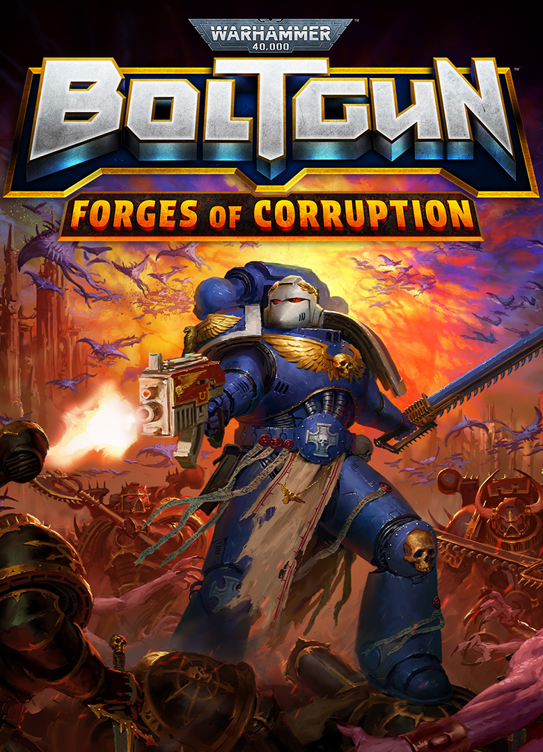 Обложка игры Warhammer 40,000: Boltgun - Forges of Corruption