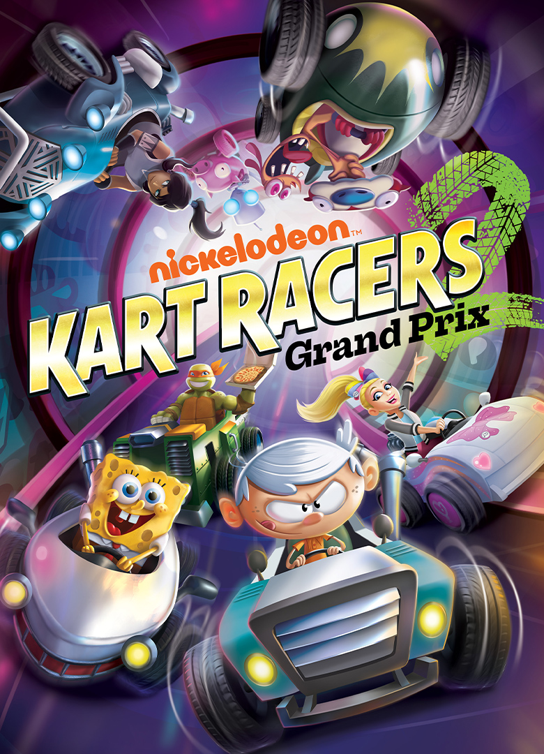 Обложка игры Nickelodeon Kart Racers 2: Grand Prix