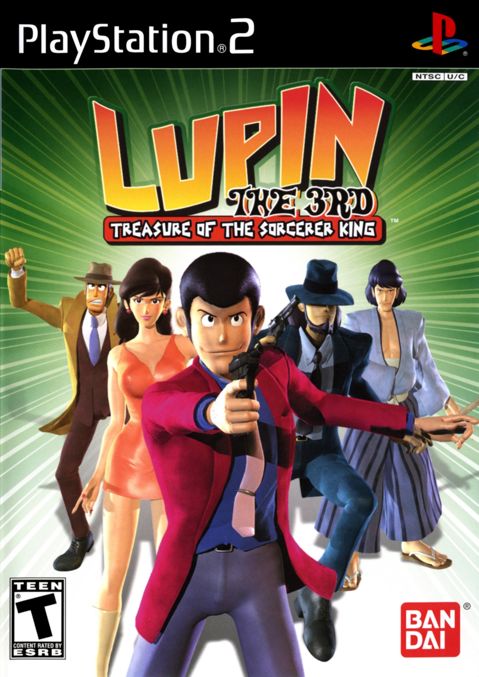 Обложка Lupin the 3rd: Treasure of the Sorcerer King