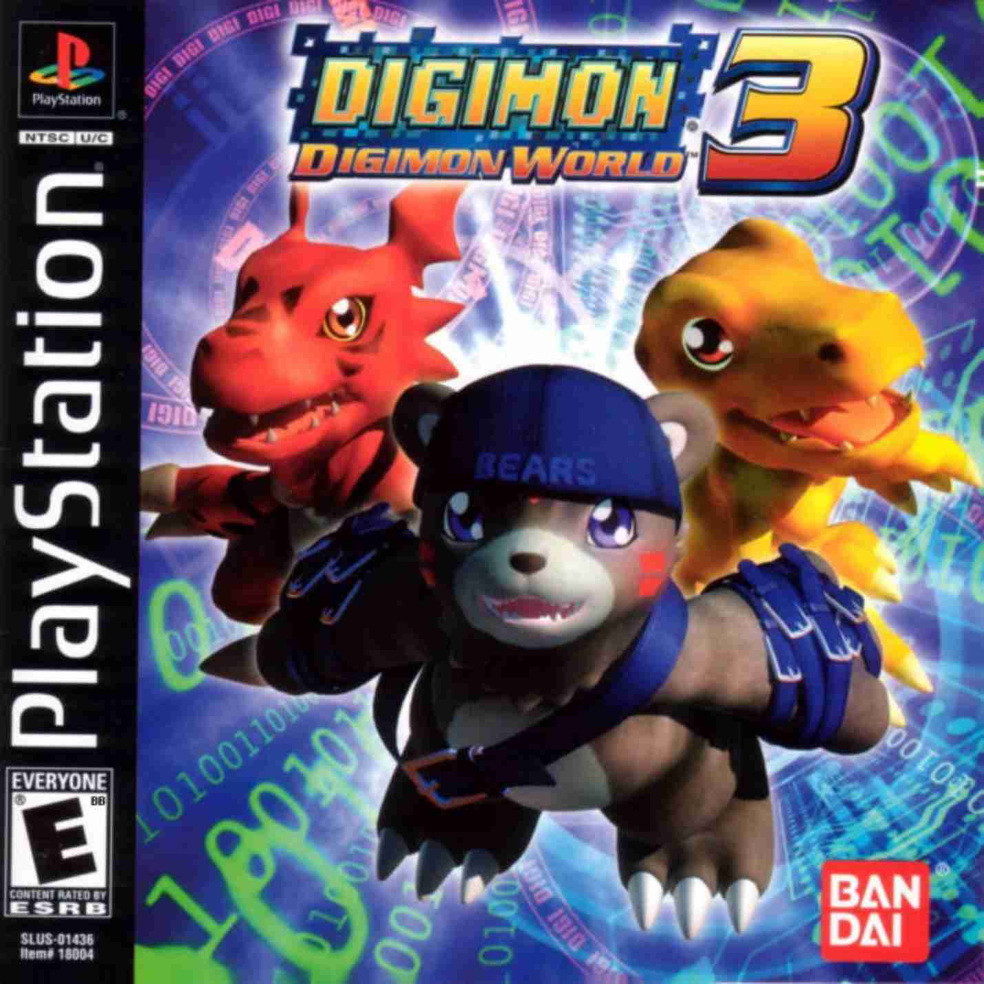 Обложка Digimon World 3