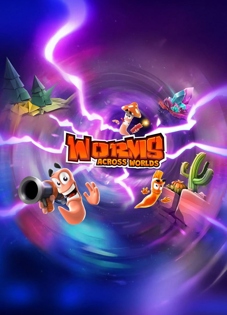 Обложка игры Worms Across Worlds
