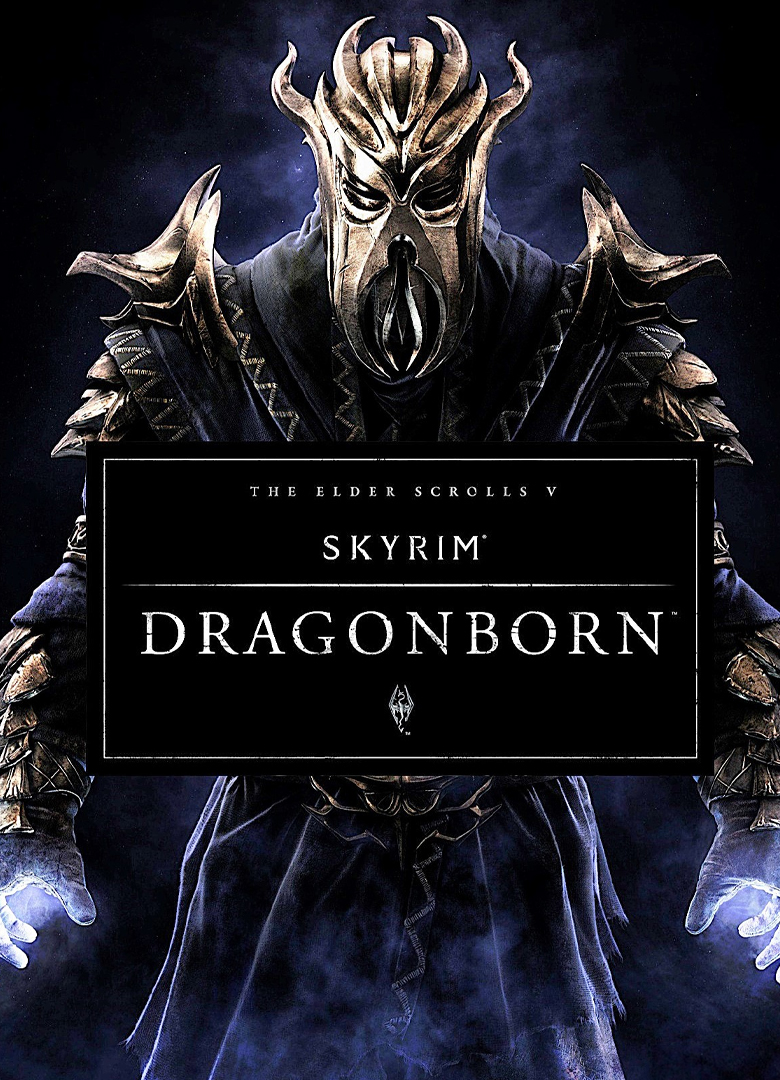 Обложка игры The Elder Scrolls 5: Skyrim — Dragonborn