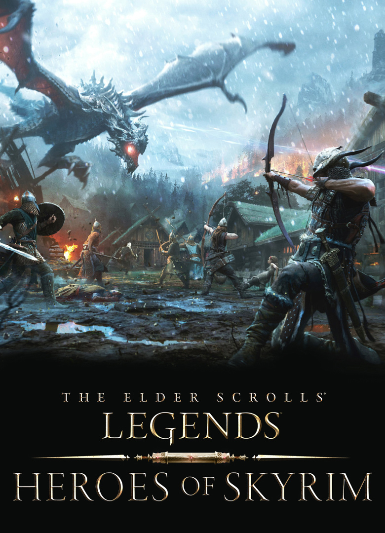Обложка игры The Elder Scrolls: Legends - Heroes of Skyrim
