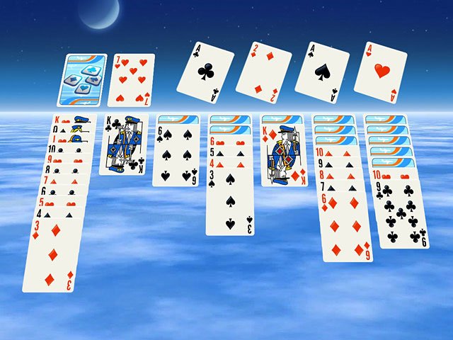 Скриншот из игры Air Solitaire - 1