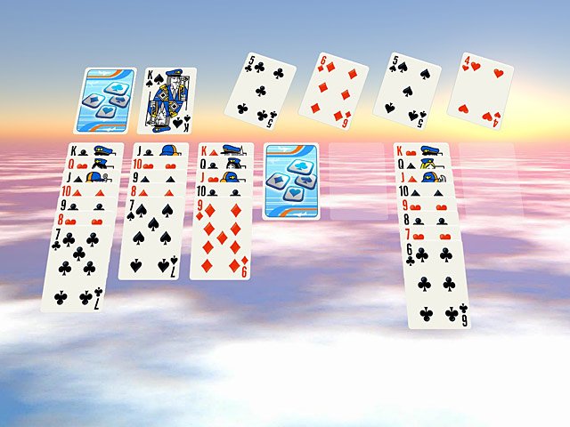 Скриншот из игры Air Solitaire - 3