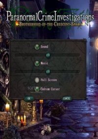 Обложка игры Paranormal Crime Investigations: Brotherhood of the Crescent Snake