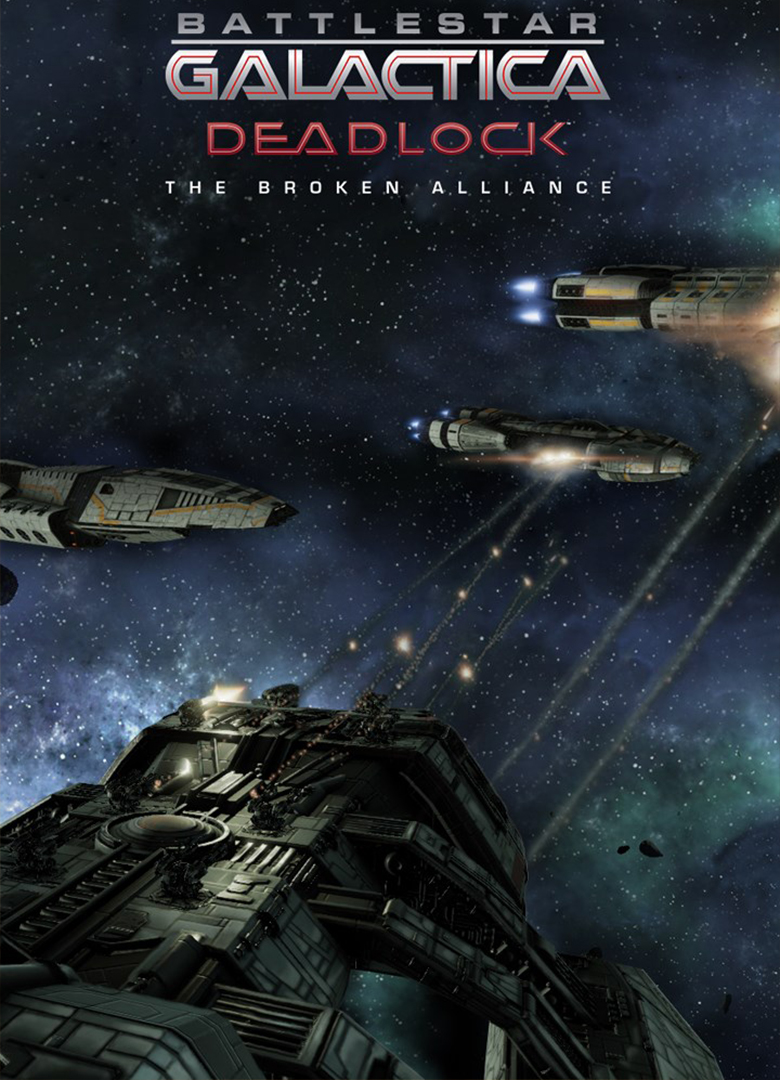 Обложка игры Battlestar Galactica Deadlock: The Broken Alliance