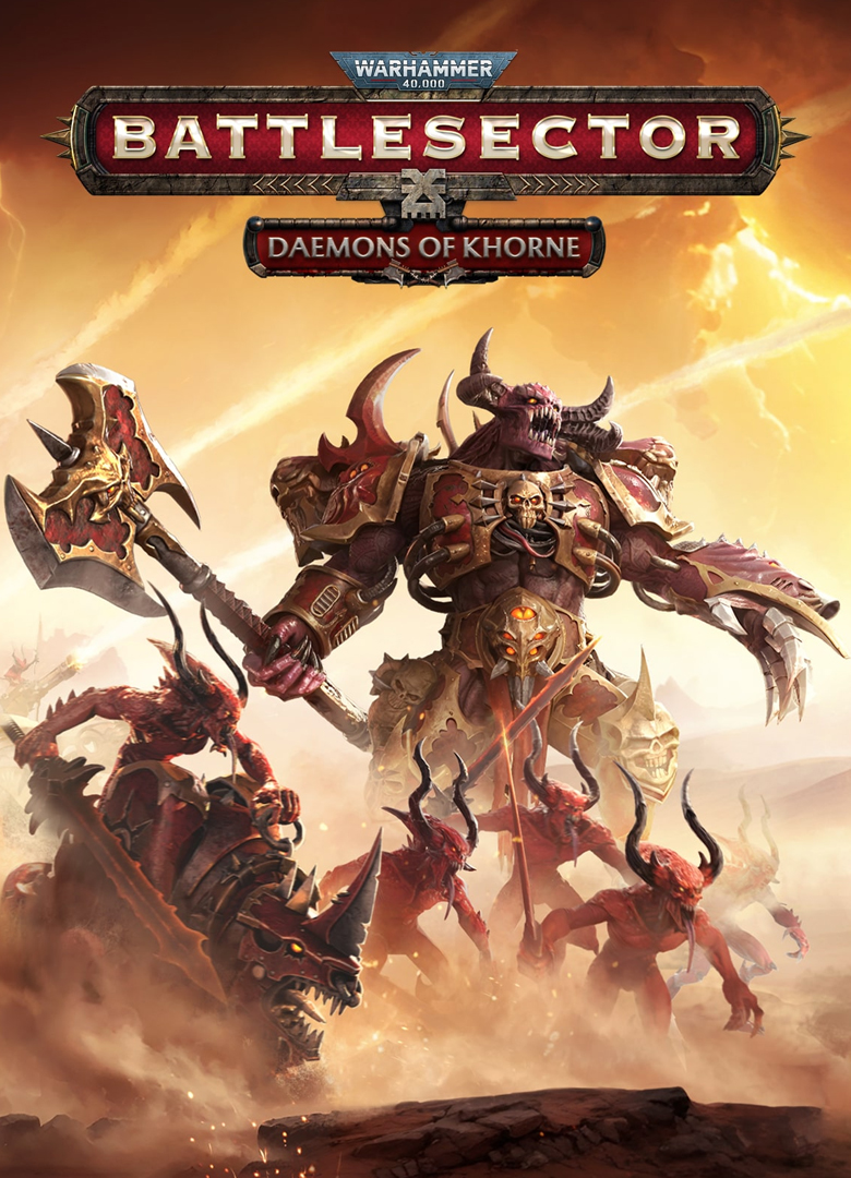 Обложка игры Warhammer 40,000: Battlesector - Daemons of Khorne