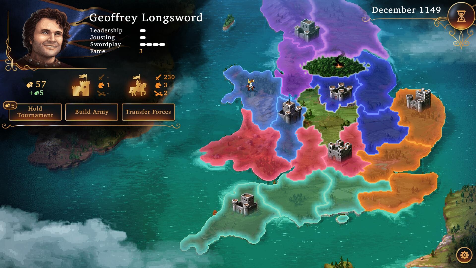 Скриншот из игры Defender of the Crown: The Legend Returns - 1